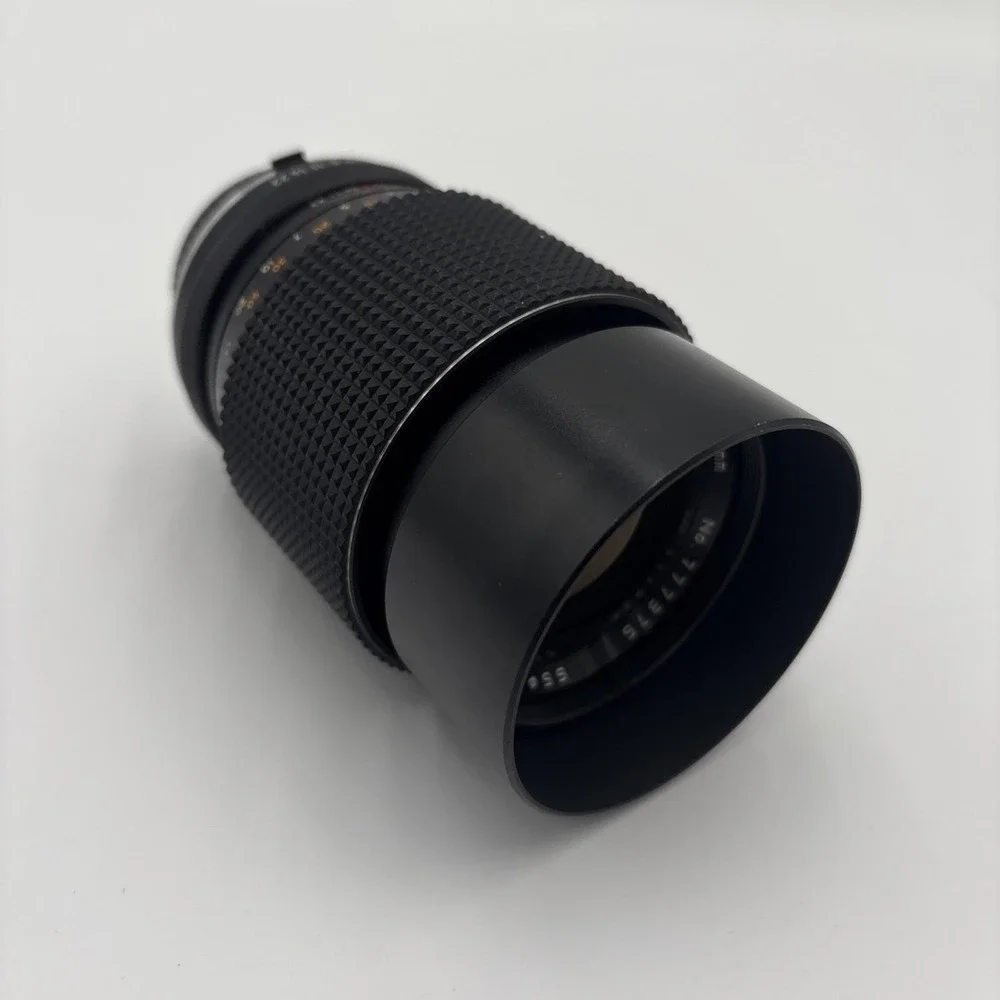 Focal MC 135mm f/2.8‎ Telephoto Lens Pentax K Mount Japan Clean Glass w/ Hood